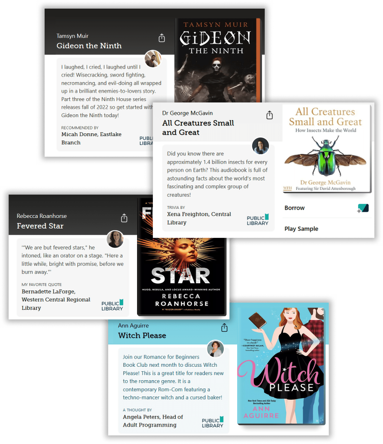 Shelf talkers